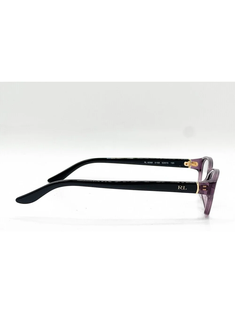 Ralph Lauren RL 6058 5158 Shiny Dark Havana Red Eyeglass Frames 53-15-130
